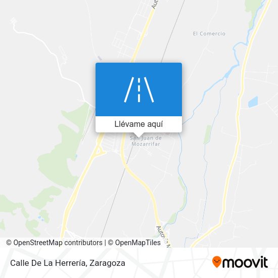 Mapa Calle De La Herrería