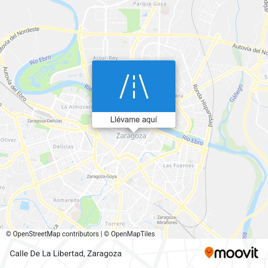 Mapa Calle De La Libertad