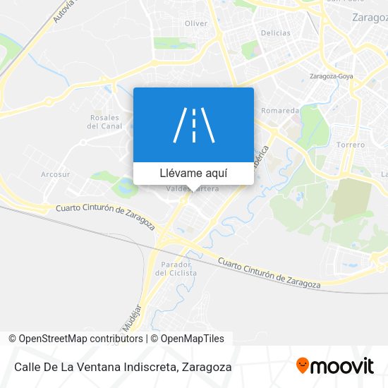 Mapa Calle De La Ventana Indiscreta