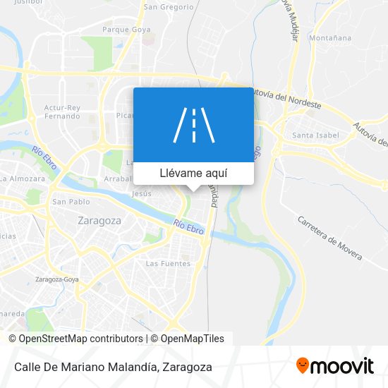 Mapa Calle De Mariano Malandía