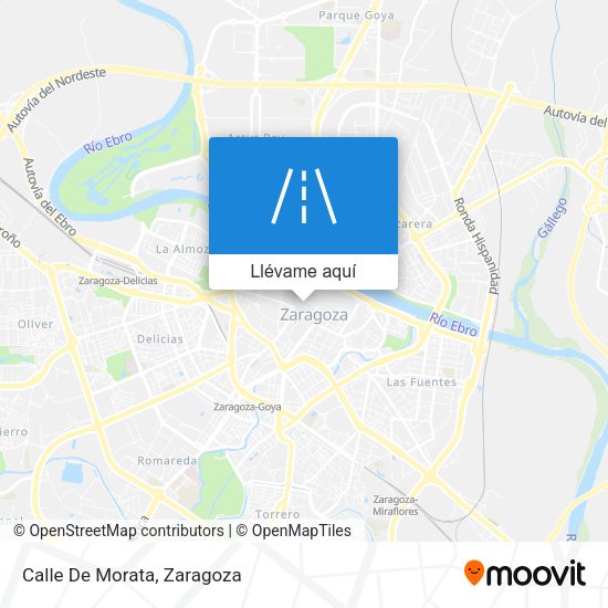 Mapa Calle De Morata
