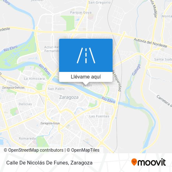 Mapa Calle De Nicolás De Funes