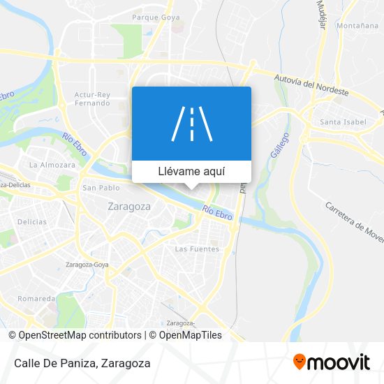 Mapa Calle De Paniza