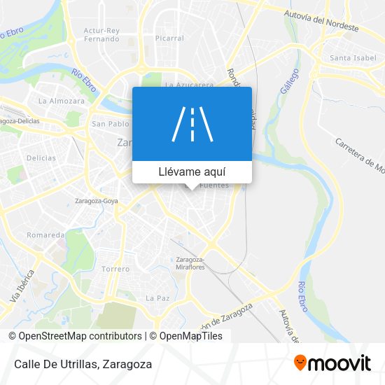 Mapa Calle De Utrillas