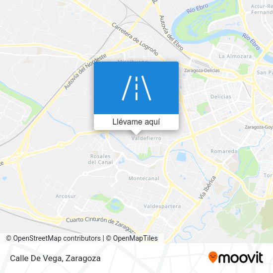 Mapa Calle De Vega