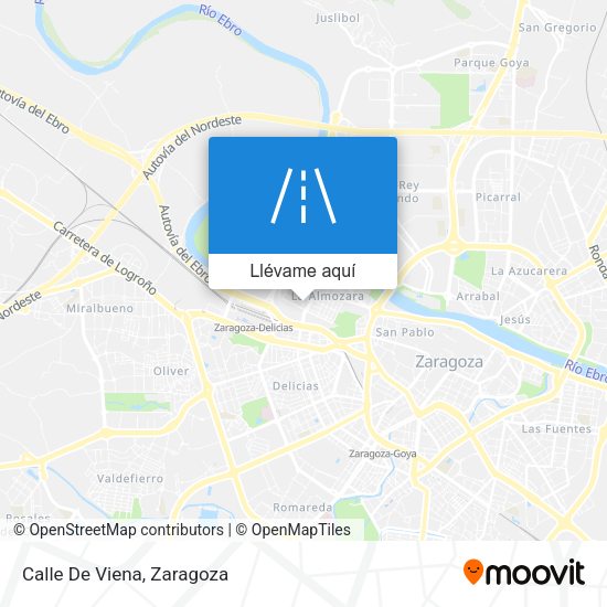 Mapa Calle De Viena