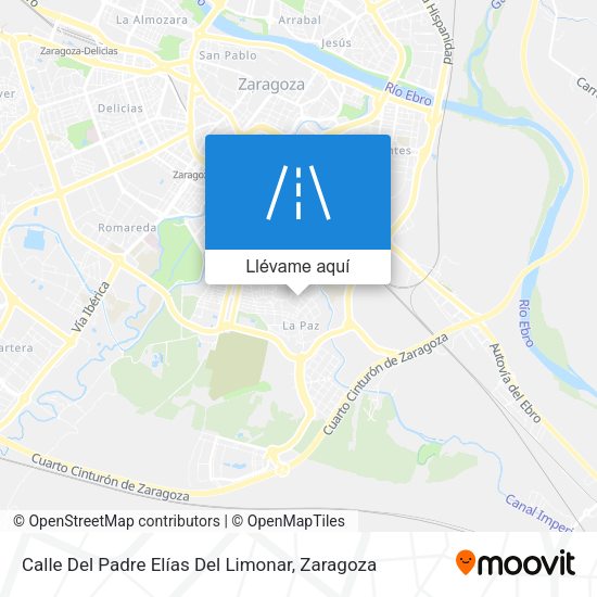 Mapa Calle Del Padre Elías Del Limonar
