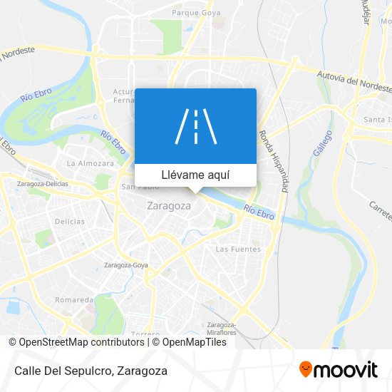 Mapa Calle Del Sepulcro