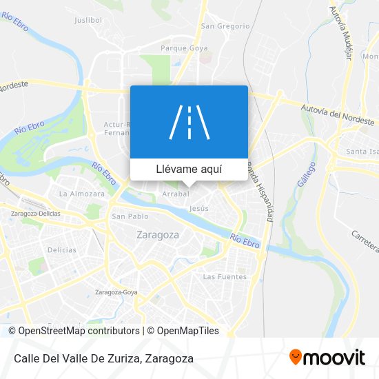 Mapa Calle Del Valle De Zuriza