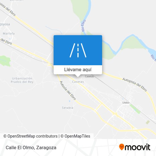 Mapa Calle El Olmo