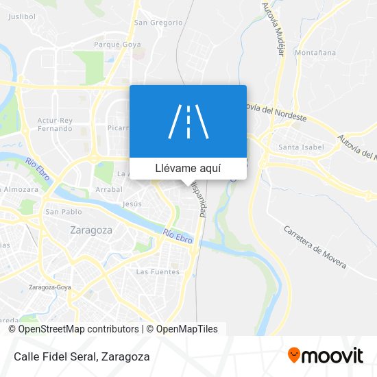 Mapa Calle Fidel Seral