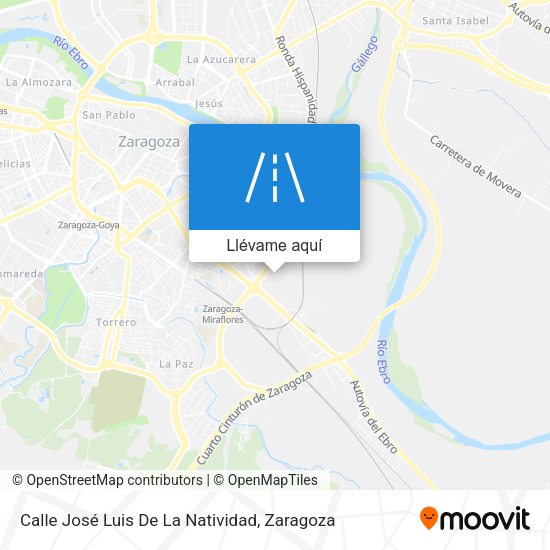 Mapa Calle José Luis De La Natividad
