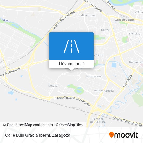 Mapa Calle Luis Gracia Iberni
