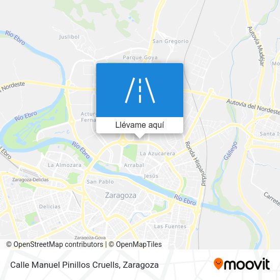 Mapa Calle Manuel Pinillos Cruells