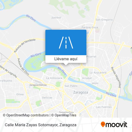Mapa Calle María Zayas Sotomayor