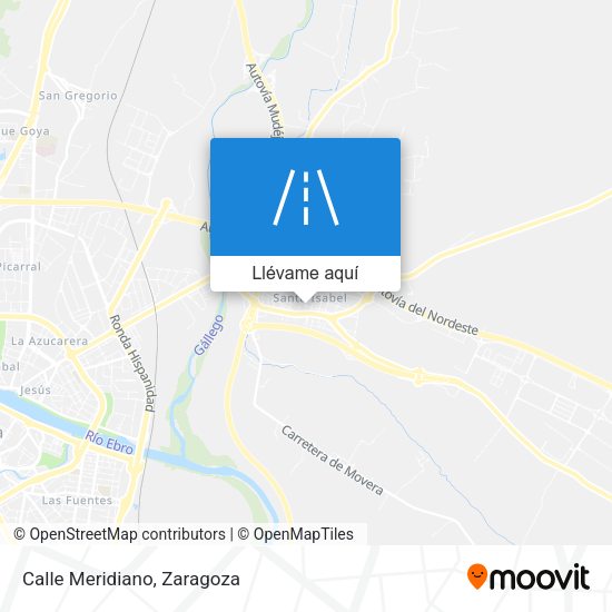 Mapa Calle Meridiano