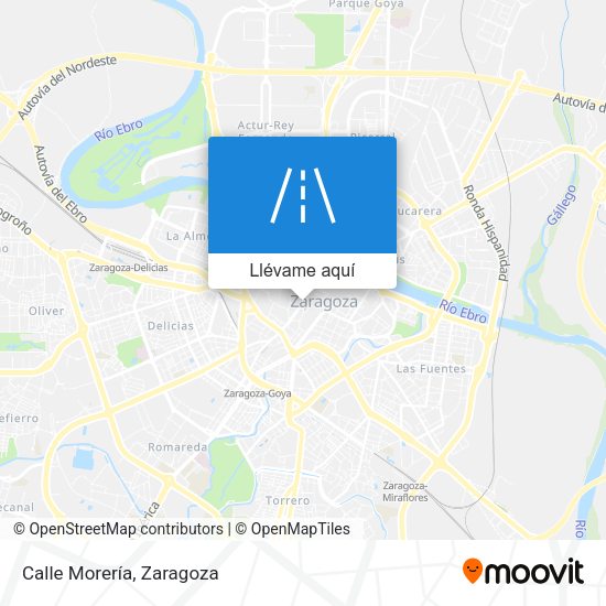 Mapa Calle Morería