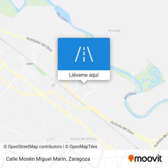 Mapa Calle Mosén Miguel Marín