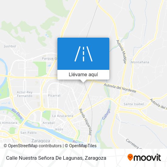 Mapa Calle Nuestra Señora De Lagunas