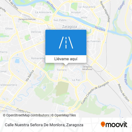 Mapa Calle Nuestra Señora De Monlora