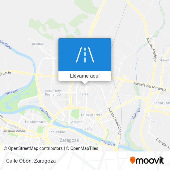 Mapa Calle Obón