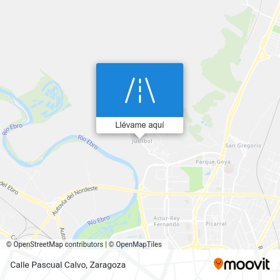 Mapa Calle Pascual Calvo