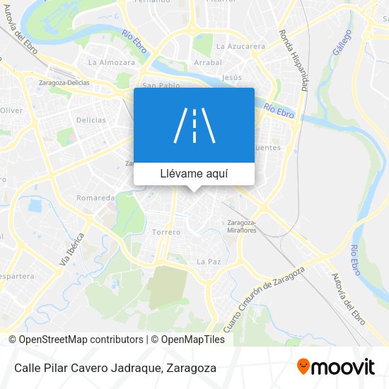 Mapa Calle Pilar Cavero Jadraque