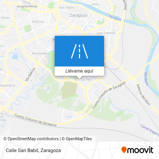 Mapa Calle San Babil