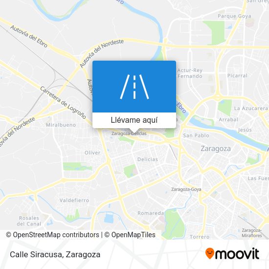 Mapa Calle Siracusa
