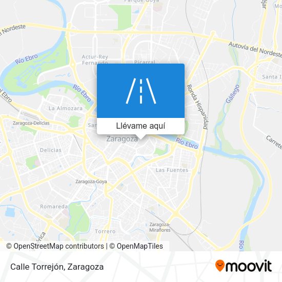 Mapa Calle Torrejón