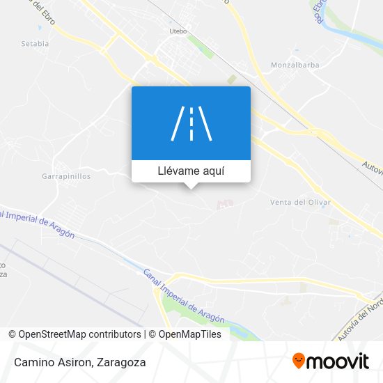 Mapa Camino Asiron