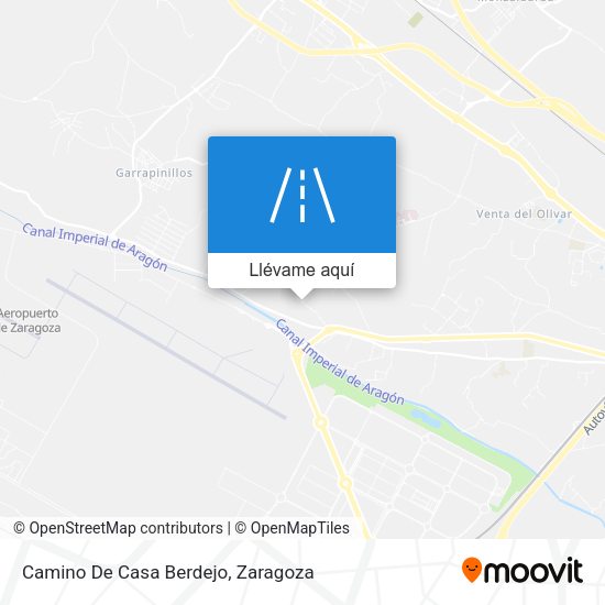 Mapa Camino De Casa Berdejo