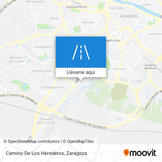 Mapa Camino De Los Herederos