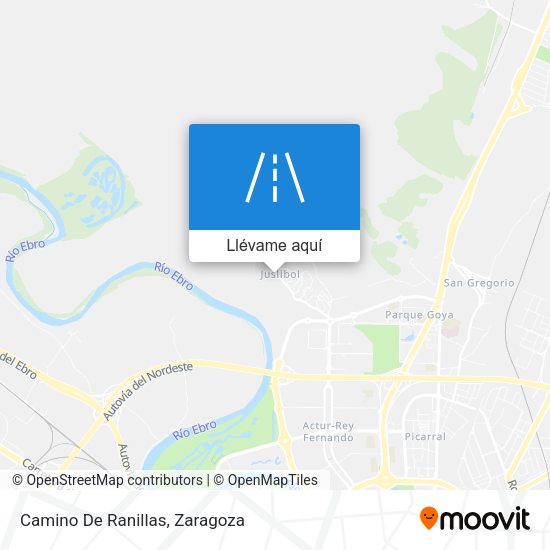 Mapa Camino De Ranillas