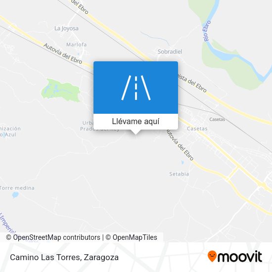 Mapa Camino Las Torres