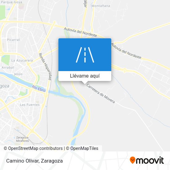 Mapa Camino Olivar