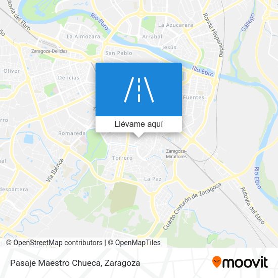 Mapa Pasaje Maestro Chueca