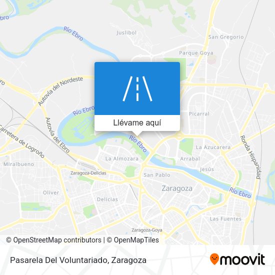 Mapa Pasarela Del Voluntariado