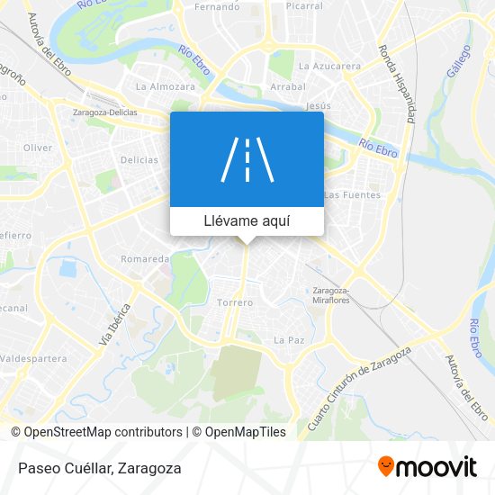 Mapa Paseo Cuéllar
