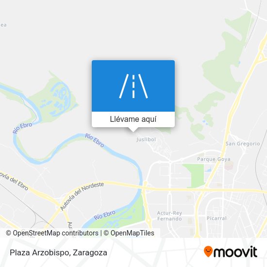 Mapa Plaza Arzobispo
