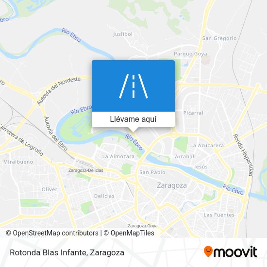 Mapa Rotonda Blas Infante