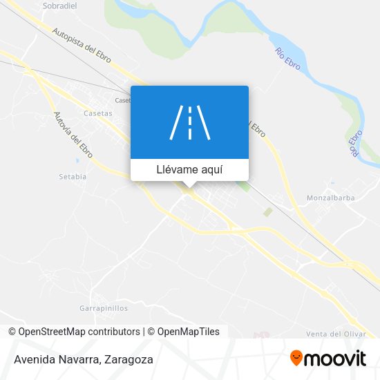 Mapa Avenida Navarra