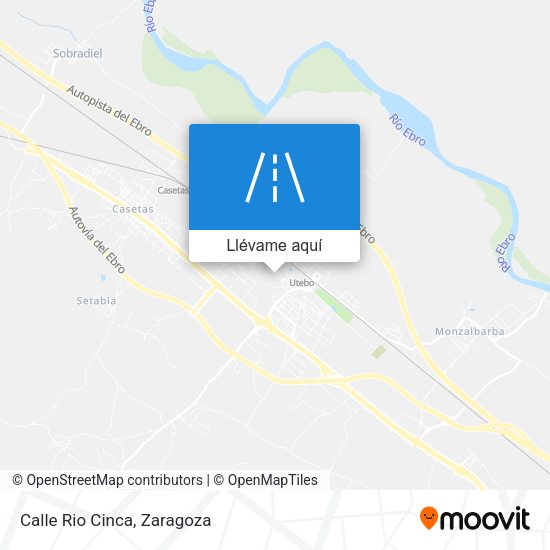 Mapa Calle Rio Cinca