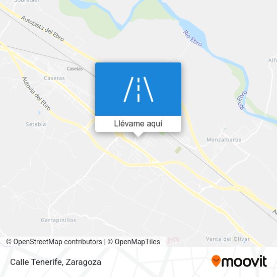 Mapa Calle Tenerife