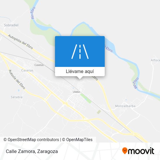 Mapa Calle Zamora