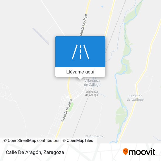 Mapa Calle De Aragón