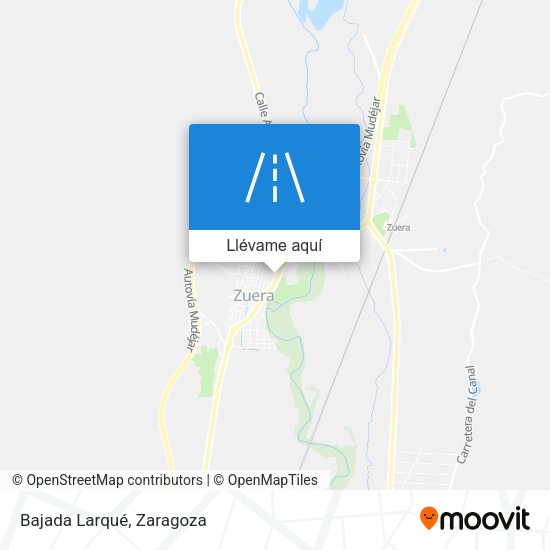 Mapa Bajada Larqué
