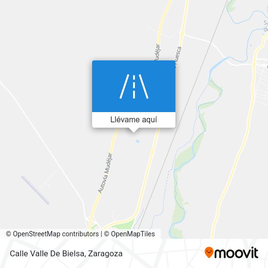 Mapa Calle Valle De Bielsa