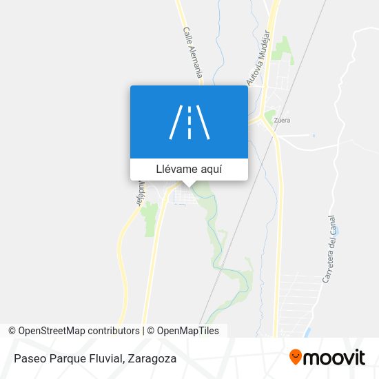 Mapa Paseo Parque Fluvial