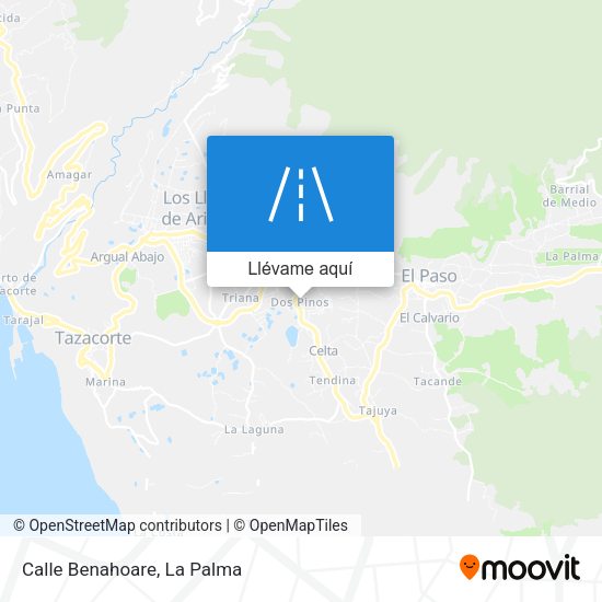 Mapa Calle Benahoare